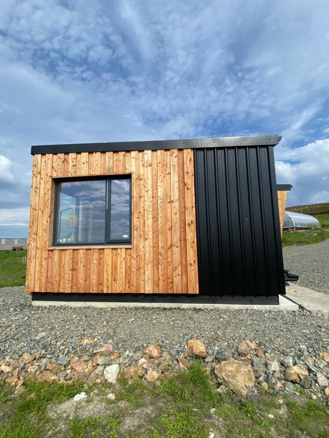 Unique Luxurious Cabin On Sea View Working Croft Garrabost Esterno foto