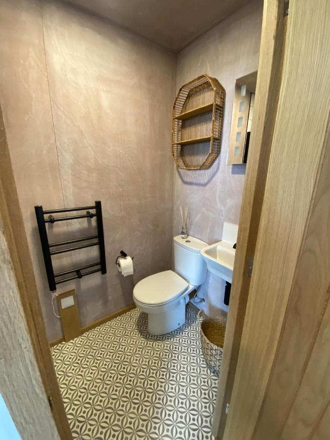 Unique Luxurious Cabin On Sea View Working Croft Garrabost Esterno foto